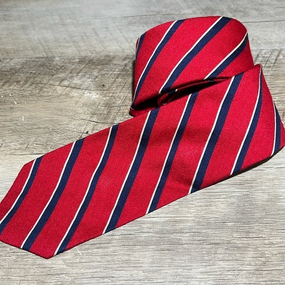 Mario Valentino Tie Vintage Wool silk